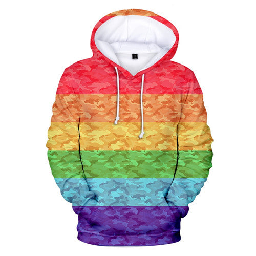 Digital Print Hoodie - Unisex All-Over Polyester Sublimation Pullover Sweatshirt