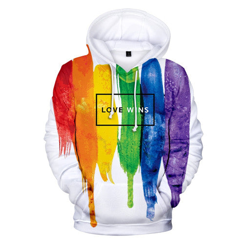 Digital Print Hoodie - Unisex All-Over Polyester Sublimation Pullover Sweatshirt