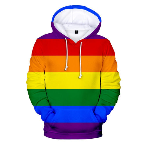 Digital Print Hoodie - Unisex All-Over Polyester Sublimation Pullover Sweatshirt