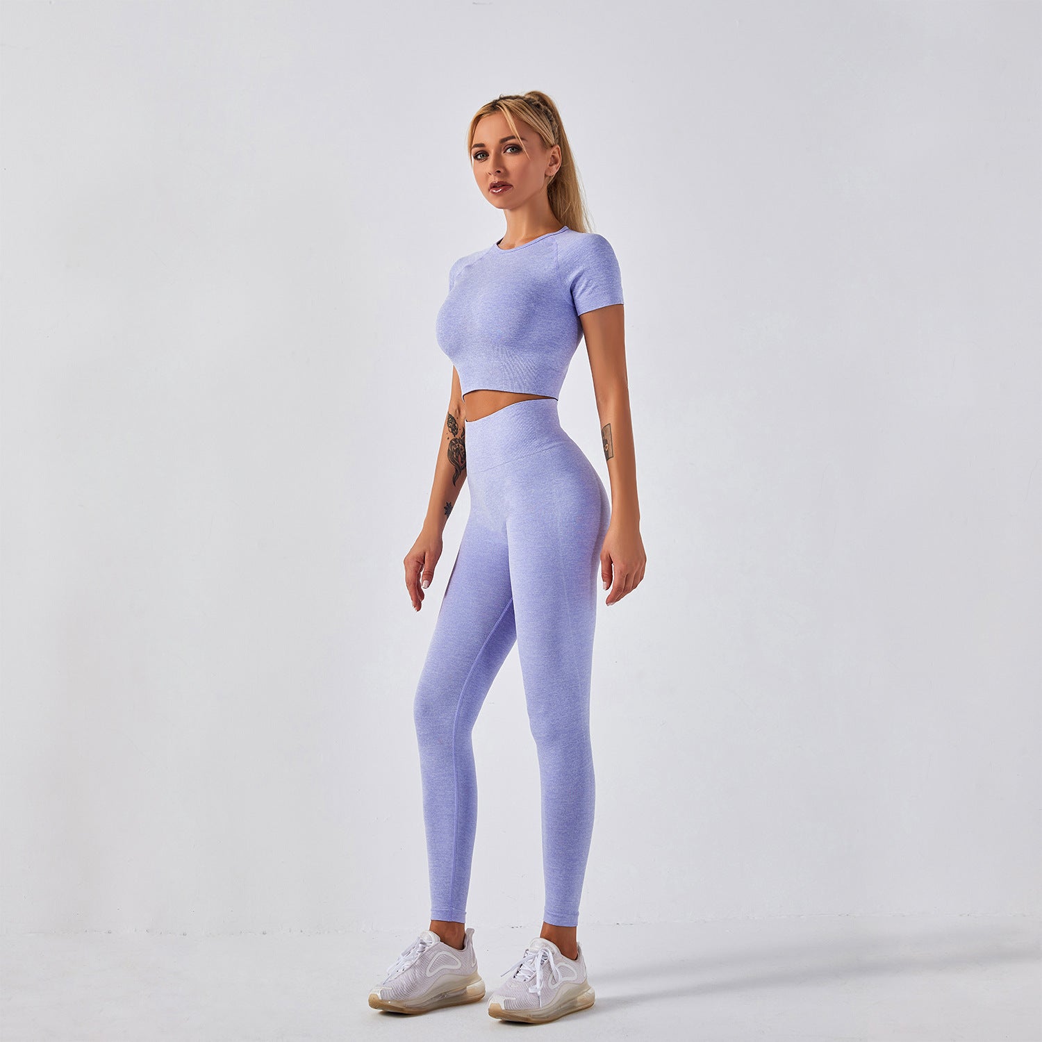 Seamless Bootie Yoga Set for Women | Gym Activewear Fitness Outfit