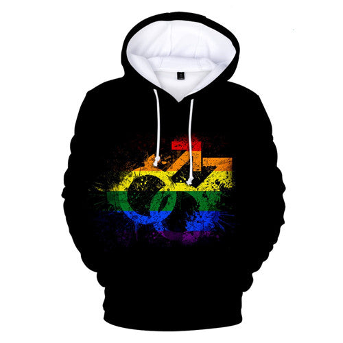 Digital Print Hoodie - Unisex All-Over Polyester Sublimation Pullover Sweatshirt