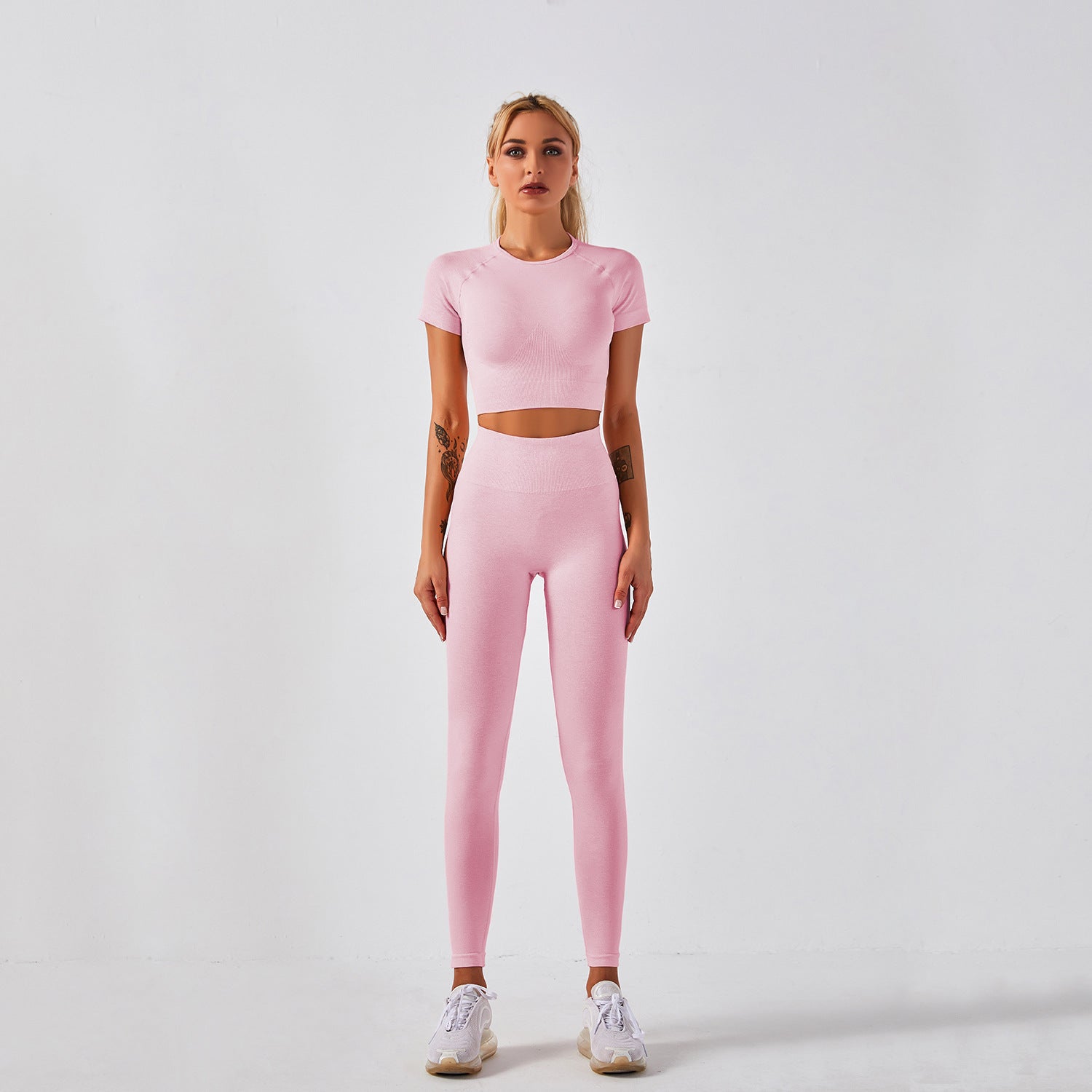 Seamless Bootie Yoga Set for Women | Gym Activewear Fitness Outfit